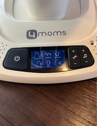 4moms バウンサー ホワイト・マルチカラー　ママルー4