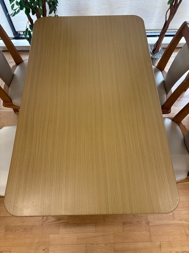 N1368★ダイニング5点セット★ダイニングテーブル★テーブル★幅1350mm N1368☆ダイニング5点セット☆ダイニングテーブル☆テーブル☆幅1350mm