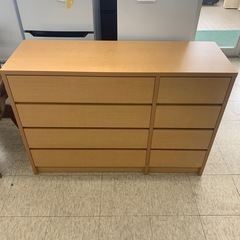 【ジモティー割引で最大15％OFF⭐️】　木製チェスト　4段