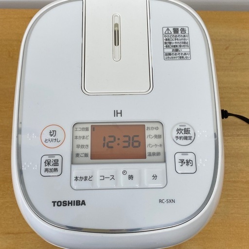 東芝 IHジャー炊飯器 3合 2023年 RC-5XN 札幌市白石区 モノリス