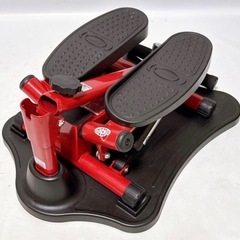 【美品】Shop Japan NICEDAY ナイスデイ 健康ステッパー 赤 ハンドル付き 使用少なめの画像