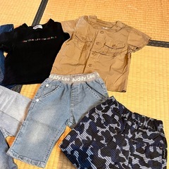 【譲渡先決定】  ⑨男の子90cm 子供服　古着 の画像