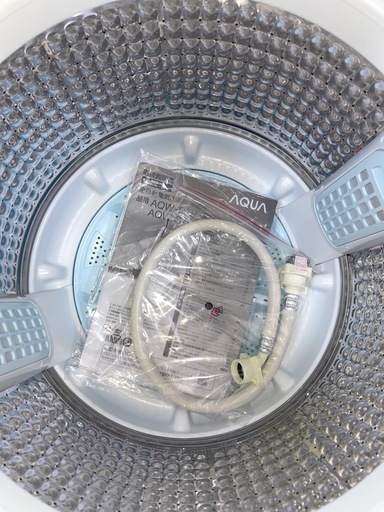 送料・設置込み可?表示価格より10%OFF?洗濯機　7kg AQUA 2025年【分解クリーニング済み】
