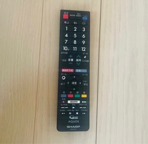 【美品・期間限定】SHARP AQUOS 24型テレビ 2T-C24AD リモコン・B-CAS付 備品揃ってます！