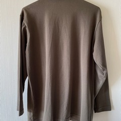 カーキ　カーディガン　Ｍの画像