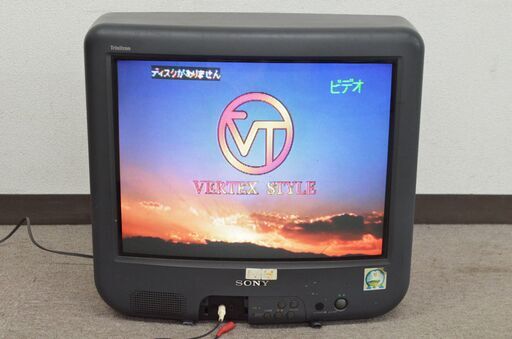 ソニー　ブラウン管テレビ　トリニトロン　KV-21 ST12 動作確認済み B834 ソニー/SONY トリニトロン ブラウン管テレビ KV-21VH1 - メルカリ