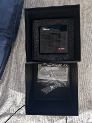 【美品・箱付セット】AOOSTAR GEM10 Ryzen7 6800HミニPC＋Dell SE2425HG 200Hzモニター 52,000円 札幌市内手渡し限定・即引き渡し可