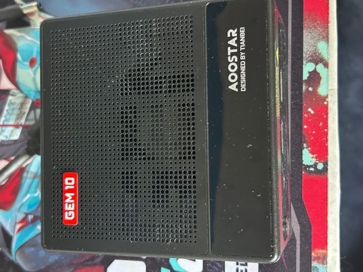 【美品・箱付セット】AOOSTAR GEM10 Ryzen7 6800HミニPC＋Dell SE2425HG 200Hzモニター 52,000円 札幌市内手渡し限定・即引き渡し可