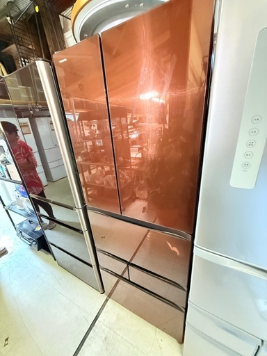 2015年製 大容量冷蔵庫 555L 高級感デザイン