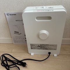 アイリスオーヤマ　セラミックファンヒーターの画像