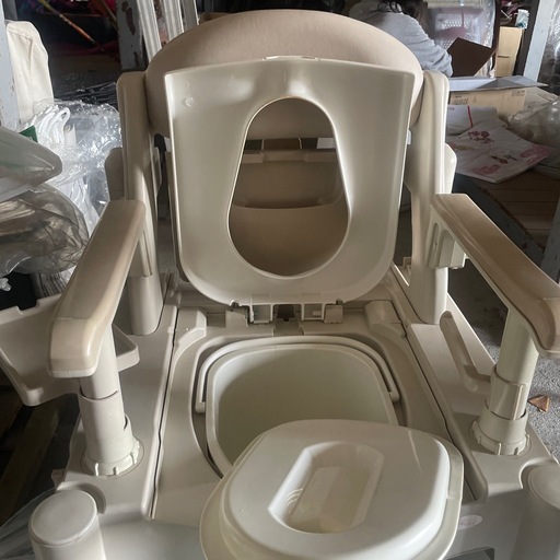 【中身美品】アロン化成 ポータブルトイレ 安寿 KX-N（標準便座）