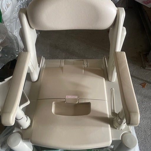 【中身美品】アロン化成 ポータブルトイレ 安寿 KX-N（標準便座）