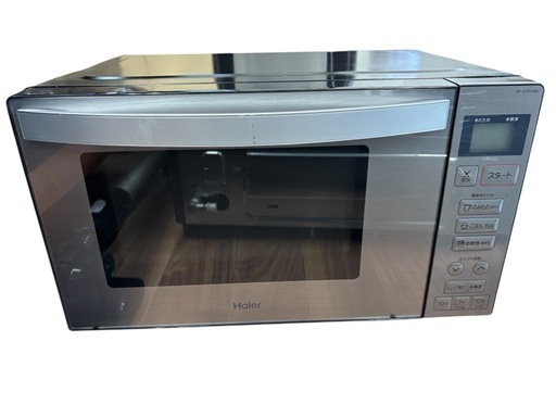 ★ジモティー割あり★電子レンジ　ハイアール　JM-XP2FH18G　2021年製　高さ(H)--×幅 (W)--× 奥行(D)--(cm) JM-XP2FH18G 電子レンジ URBAN CAFE SERIES ステンレスブラック [50