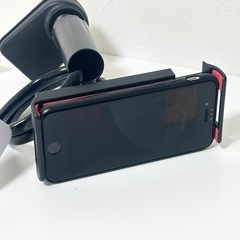 【2個セット】スマホスタンド フレキシブルアーム 卓上 クリップ式 ブラック ホワイト の画像