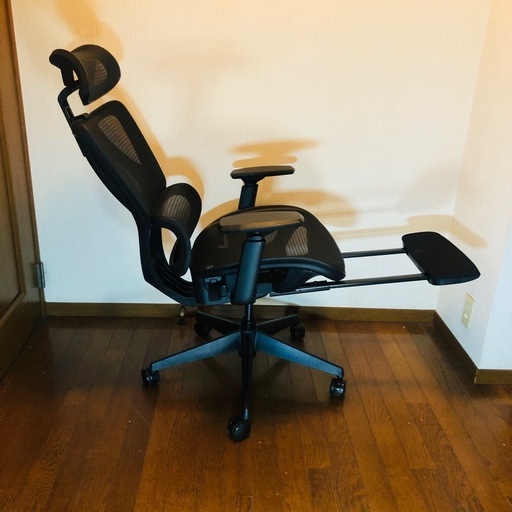 ニトリ オフィスチェア OC707エラストマーメッシュWH