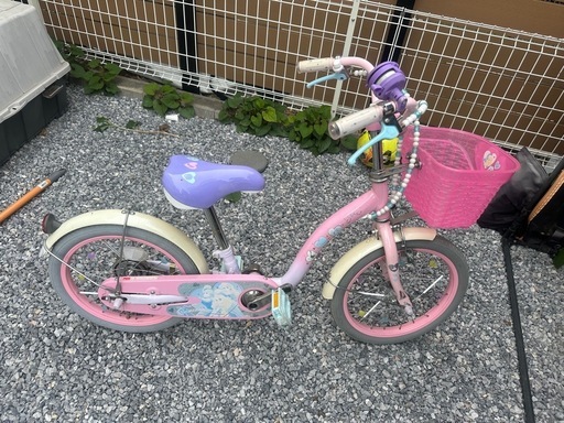 ディズニープリンセス自転車