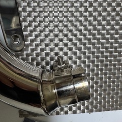 マグナ250 スラッシュカットマフラーの画像