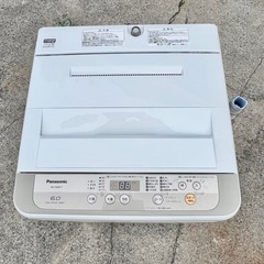 配送可🚚 6.0kg洗濯機 Panasonic 2018年製の画像