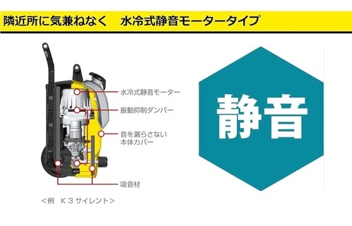 新品未使用　ケルヒャーK3サイレント 西日本60Hz