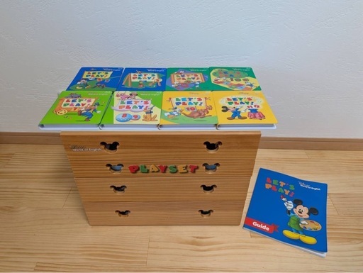 【正規購入品　最新版】ディズニー英語　レッツプレイ