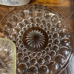 ガラスの大皿まとめての画像