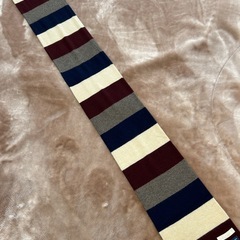 BEAGLE ビーグルマフラー ストールショールスカーフgrayグレイグレー灰色navyネイビー紺色redレッド赤色ボーダー 縦137センチ 横20センチメンズmen男性用紳士ユニセックス男女兼用レディースlady's LADYS女性用婦人ウィメンズwomenの画像