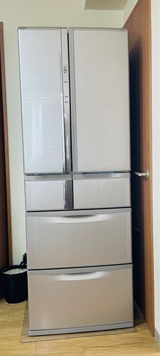 三菱 冷蔵庫 465L MR-R47Y 6ドア 大容量 自動製氷 2014年製