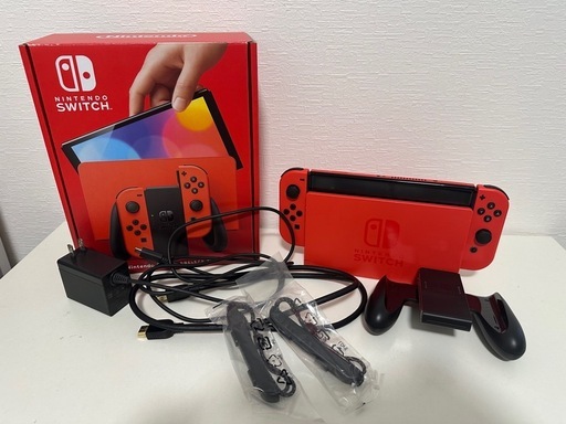 Switch 有機EL マリオレッド ケース付き