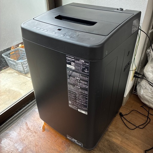 2025年製　2025年製　IAW-T606 縦型洗濯機 6.0kg ブラック
