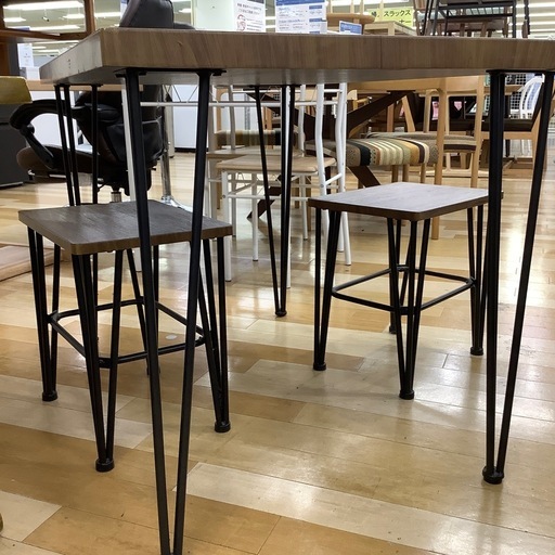 【トレファク ラパーク岸和田店】ダイニング３点セット　入荷しました。