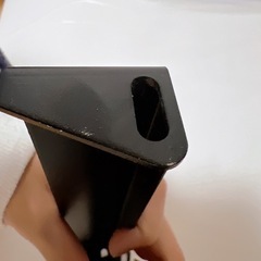 【未使用】ナンバープレート角度調整ステー(ボルト無し)の画像