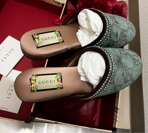 GUCCI グッチ　正規品　一度のみ使用　極美品　サンダル　靴