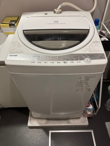 東芝 6kg洗濯機 2021年製 AW-6G9【モノ市場東海店】41 東芝 6kg洗濯機 2021年製 AW-6G9【モノ市場東海店】41