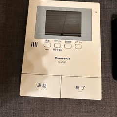 パナソニック録画機能付カラーTVモニターホン差し上げます。の画像