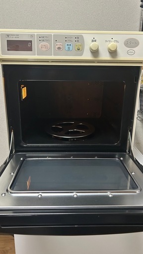 (美品)ガスオーブンレンジ