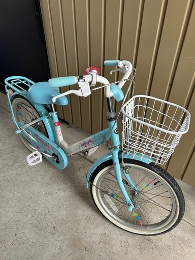 自転車   18インチ 水色 美品 愛知