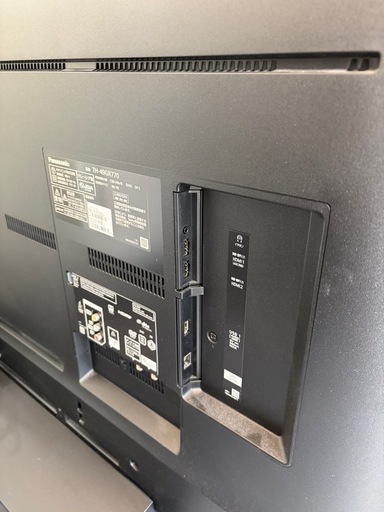 Panasonic 49V型液晶テレビ TH-49GR770 2020年製