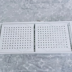 収納 棚 スチール ホワイト 植物 キッチン リビングの画像