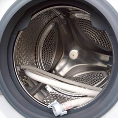 IRIS アイリスオーヤマ　ドラム式洗濯機　FLK832  8kg  2021年製　温水洗浄機能　取説付き　動作品の画像