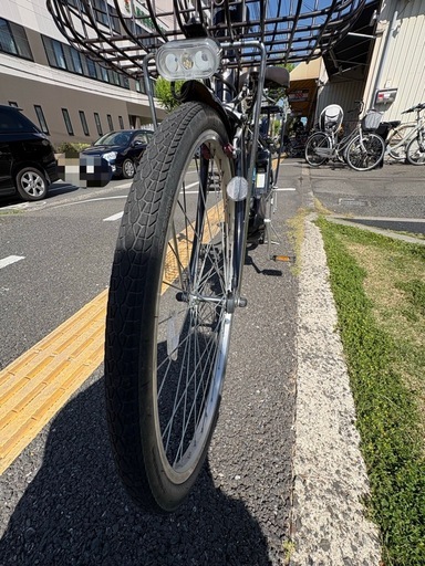 064中古ブリヂストン電動アシスト自転車　9.3Ah 大阪