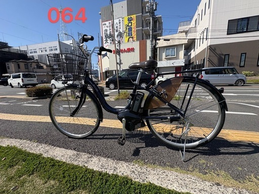 064中古ブリヂストン電動アシスト自転車　9.3Ah 大阪