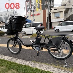 008中古 Panasonic電動アシスト自転車　12Ah 大阪