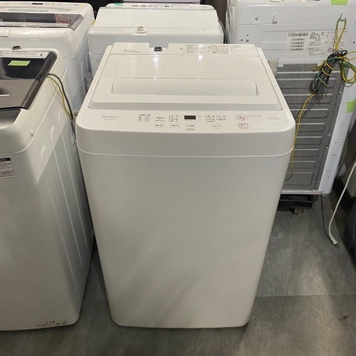RORO 洗濯機 5.5kg 2023年製 YWM-T55LW 札幌市白石区 (モノリス) 札幌 