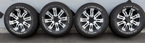 16インチ ホイール 4本セット ハイエース プラド等