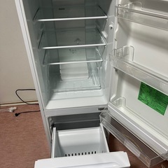 2ドア冷蔵庫 156L 右開き 美品の画像