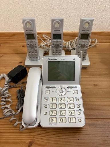 終了しました❗️美品‼️Panasonic VE-GP54-S  KX-FKN515 1台　516２台