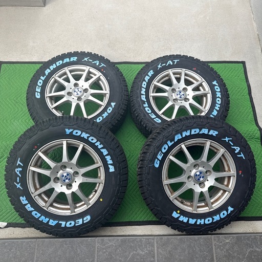 YOKOHAMA GEOLANDAR X-AT175/80R14 新品未走行　別売可！