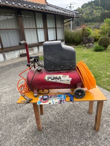 決まりました
SK11エアコンプレッサーSR-102