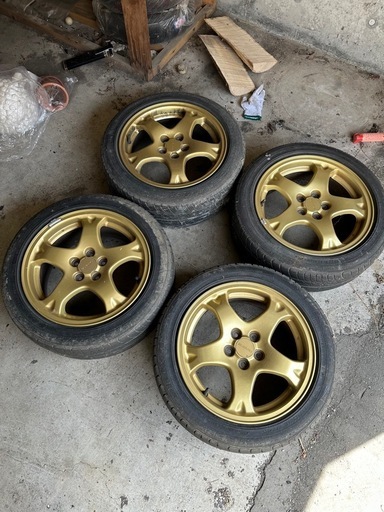 スバル　GC8　インプレッサ　ホイール