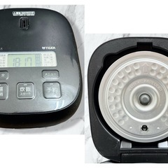 タイガー 炊飯器 3合炊き JBS-A055 2024年製 マットブラック の画像